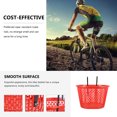 thumbnail image 2 of ORDDIART Quick Release Front Bike Basket Plastic Dark Red 1Pcs, 2 of 7