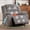L1097-Grey, variant on LITVZ Power Oversized Swivel Rocker Recliner with Adjustable Headrest, Dual Motor Glider Nursery Rocking Chair with Vibration Heat, USB A&C Ports, Armrest Storage, Cup Holder for Adults