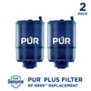PUR PLUS Faucet Mount Water Replacement Filter 2-Pack, 6 Month Supply, RF9999-2