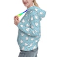 thumbnail image 2 of Goofa Funny Chicken for Women's Hooded Sweatshirt with Eye-catching Drawstrings- Lightweight Pullover Hoodie with Kangaroo Pocket, Perfect for Everyday Wear-X-Large, 2 of 7
