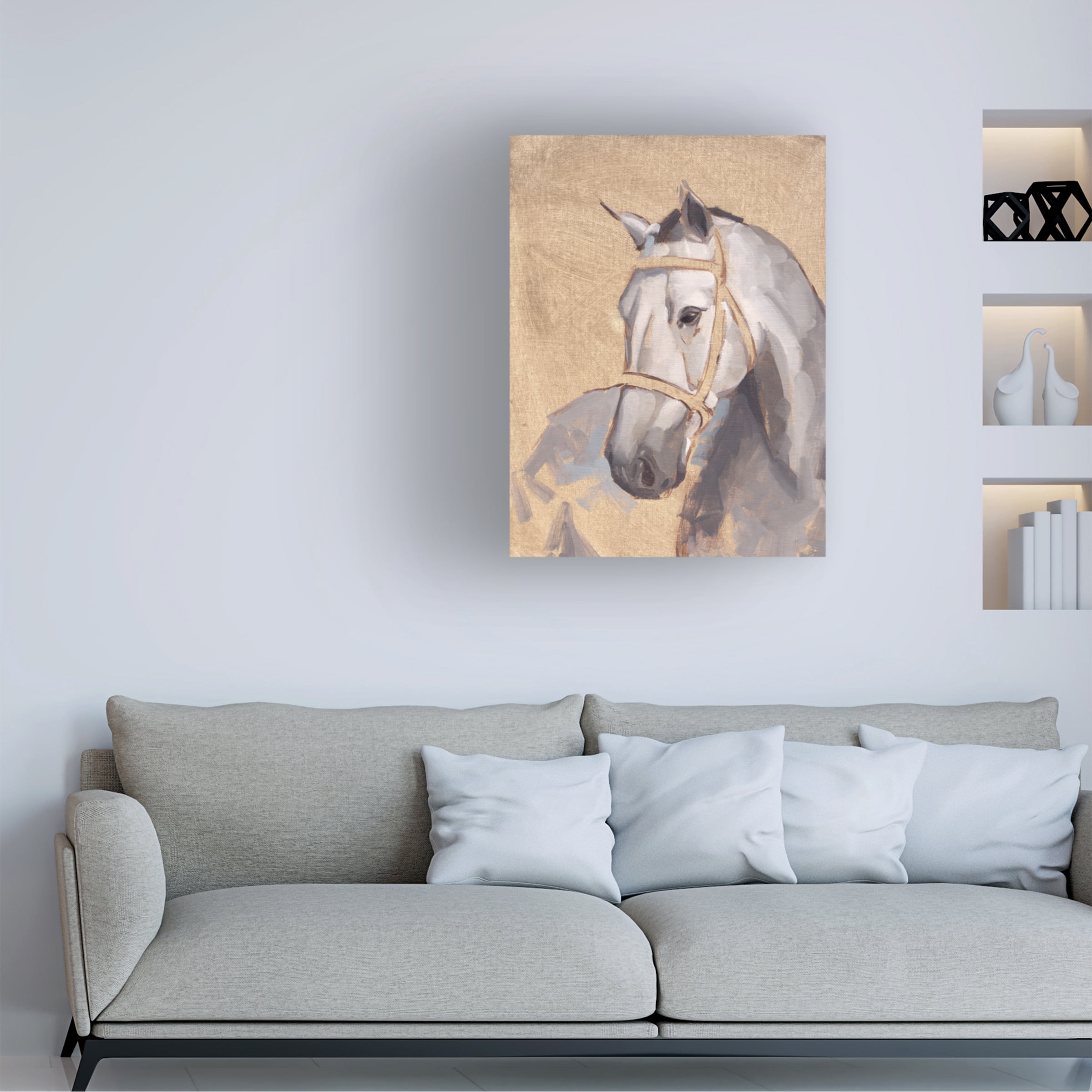 Jacob Green 'Thoroughbred V' Canvas Art