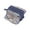 Navy, variant on Under $1 Pencil Case, Hwkond Solid Color Pencil Case Large Capacity Four Open Pencil Case Stationery Box for Men And Women Multifunctional Solid Color Pencil Case Back to College
