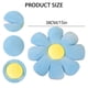 thumbnail image 4 of Cojín trasero en forma de girasol Cojín decorativo para el hogar para sala de estar (azul) Tmvgtek Libre de BPA, 4 of 9