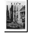 thumbnail image 2 of Historic Framed Print, [Cartoon related to the stock market crash of 1929]: First in war, first in peace, first in the hearts of its countrymen!"", 17-7/8" x 21-7/8", 2 of 9