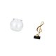 thumbnail image 5 of Adorno Transparente Para Pecera Pequeña, Cuenco Para Acuario, Jarrón, Centro De Mesa Para Oficina, Decoración Del Hogar, Plantas, Escultura De Nota Musical, Figura Creativa De Resina, Regalo, 5 of 8