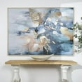 thumbnail image 2 of 47" x 65" Watercolor Blotch Abstract Framed Wall Art with Gold Foil Accents, by DecMode, 2 of 7