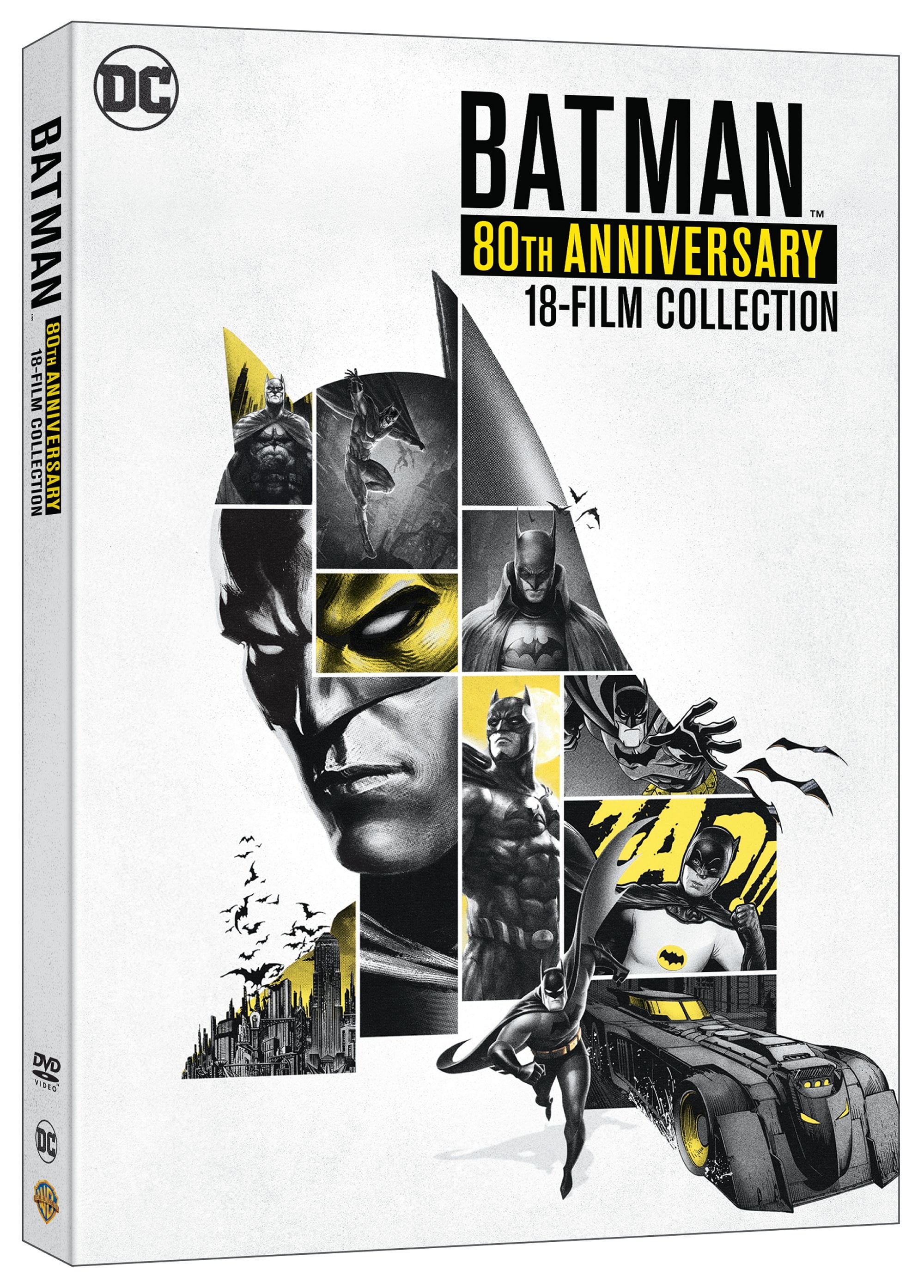 BATMAN 80th ANNIVERSARY DVD 18作品収録 bd012791-aea6-4116-b04f-