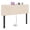 Beige-Geometric, variant on Costway Headboard for Queen and Full Size Bed, Rivet Tufted Upholstered Head Board Beige
