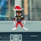thumbnail image 5 of Snoop on The Stoop Snoop Dogg Muñeco de peluche de elfo navideño para amantes del hip hop (rojo), 5 of 8