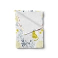 thumbnail image 2 of Turtle Soft Flannel Fleece Throw Blanket, Colorful Pastel Tone Scandinavian Inspired Image of Forest Animals and Plantation, Cozy Plush for Indoor and Outdoor Use, 50" x 70", Multicolor, by Ambesonne, 2 of 5
