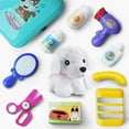 thumbnail image 2 of Kit de cuidado canino para niños, juego de cuidado de mascotas, transportador de cachorros, juguete de aseo para mascotas con estuche de regalo resistente para niños y niñas., 2 of 7