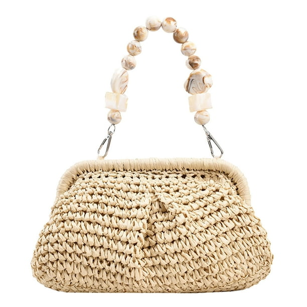 Bolso de hombro compuesto tejido Regalos de vacaciones de alta capacidad para mujeres para viajes de compras