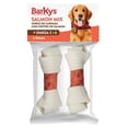 thumbnail image 1 of Botana para Perro Barkys Hueso de Carnaza con Salmon 2 Pzas, 1 of 1