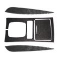 thumbnail image 2 of 4Pcs Carbon Fiber Gear Shift Panel Cover Trim for Infiniti FX 2009-13/QX70 14-17, 2 of 4