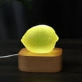 thumbnail image 3 of Geemin 3D Lemon Fruit Silicone Candle Molds for Epoxy Resin 3D Lemon Shape Soap Making Molds for Handmade Candle Soap, 3 of 8
