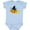 AE-Light Blue, variant on Inktastic Funny Goldfish with Shark Fin Boys or Girls Baby Bodysuit