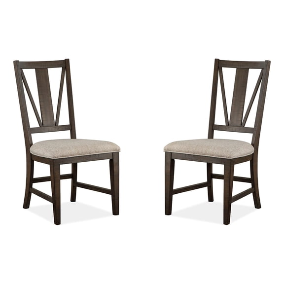 Magnussen Westley Falls Dining Side Chair with Upholstered Seat (Set of 2)