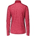 thumbnail image 7 of Holloway Sportswear S Boys ELECTRIFY 1/2 ZIP PULLOVER Scarlet Heather/Scarlet 222642, 7 of 7