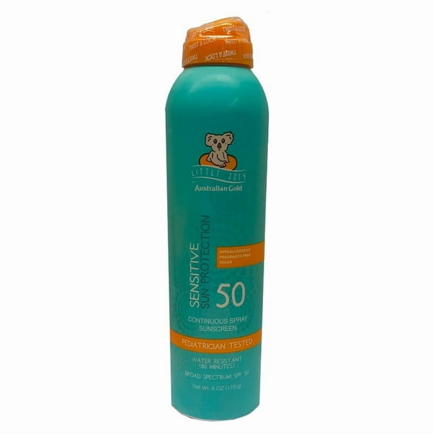 Protector solar Australian Gold Little Joey Spray FPS 50 170 gr