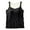 Black, variant on Tank Tops for Women,Seamless Thermal Vest for Women Built-In Chest Support Sleeveless Collared Slim Fit Camisole Undershirt,Camisole Tops for Women,Black,XL