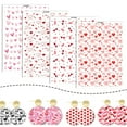 thumbnail image 4 of BYNNIX Clay Transfer Paper Valentine Love Heart Clay Transfer Paper Water Soluble Transfer Paper for Clay Earrings Making, 4 of 19