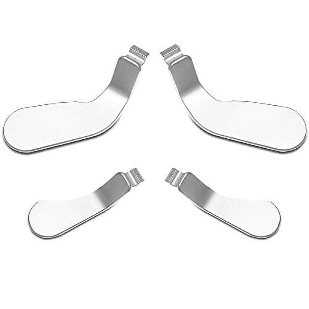 Set Of 4 Stainless Steel Metal Paddles For Xbox One Elite 2 Series