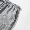 thumbnail image 3 of Mens Shorts Casual Fashion Mens Casual Solid Color Spring And Summer Comfortable Pajama Shorts, 3 of 5