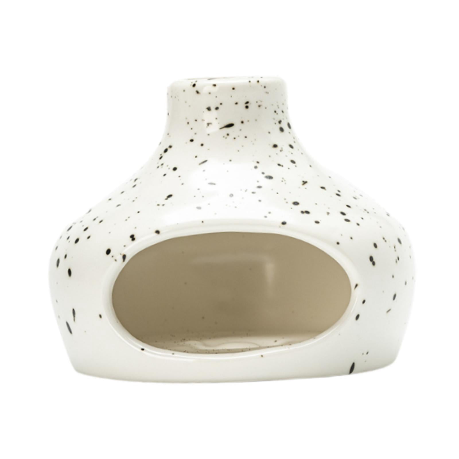 WLPZXP Ceramic Sage Holder Incense Burner Multipurpose Ornament Scent Wood Stand Smudge