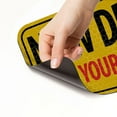thumbnail image 4 of WIRESTER Caution New Driver Removable and Reusable Car Magnet Sticker Sign Reflective Vehicle Safety Sign for Student Drivers, 9.3 x 3.8" - New Driver Basset Hound Dog, 4 of 7