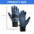 thumbnail image 5 of Sinyiin Cold Weather Warm Gloves Insulated Windproof Touchscreens Design Nonslip Palm For Cycling Skiing And Outdoor Activitiy, 5 of 8