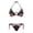 Dragonfly Bloom Bag, variant on Spandex Tie Side Bikini for Women Light Plus Size Halter Bikini Set Lemons Print