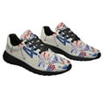 thumbnail image 6 of 4th Of July Red Black And Blue Wine Patriotic Shoes Sneakers Black Size 10.5, 6 of 7