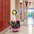 thumbnail image 4 of Porch Goose Back to School Dress, 23 Inch Goose Outfits with Headwear, ABC Lettering Sign, Cute Back to School Goose Clothes for Outdoor Garden Yard Classroom Decor, 4 of 7
