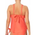 thumbnail image 2 of Time and Tru Women's and Women’s Plus O Ring Hanky Hem Tankini Swim Top, 2 of 4