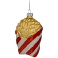thumbnail image 3 of Northlight 4" Fast Food French Fries Glass Christmas Ornament, 3 of 5