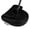 Black, variant on Sahara Synthetic Leather Zero Torque Universal Mallet Putter Headcover, White