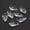 Clear, variant on Craft Diy Mixed Colour Transparent Acrylic Charm Pendants Various Teardrop Shape-100Pcs 16X10mm
