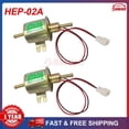 thumbnail image 1 of 12V Universal Inline Low Pressure Electric Fuel Pump HEP-02A 2PCS For Gas Diesel, 1 of 5