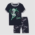 thumbnail image 2 of Xudanell First Birthday Outfit Boy Plus Size Holiday Outfits Cartoon Graphic Boys Comfy Short 2 Piece Set, 2 of 4