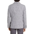 thumbnail image 2 of Nordstrom Signature Mens Trim Fit Jasper Plaid Sport Coat 42 Regular Grey/Blue, 2 of 5