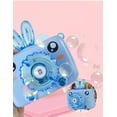 thumbnail image 3 of B Automatic Bubble Blower Camera Toy For Children Music Sound Outdoor Play 100Ml Capacity 3 Aa Batteries Needed Rabbit Design Birthday Party Fun Shutter Effect, 3 of 7