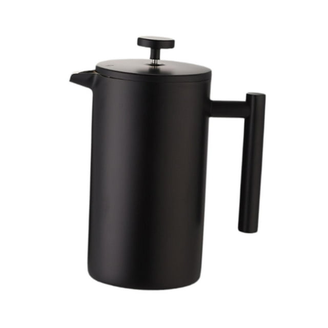 jifeng French Press Coffee Maker Heat Resistant Coffee Pot for Home Kitchen Camping 1000ml