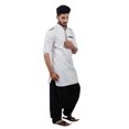 thumbnail image 2 of Saris and Things White Pathani Suit for Men, 2 of 6