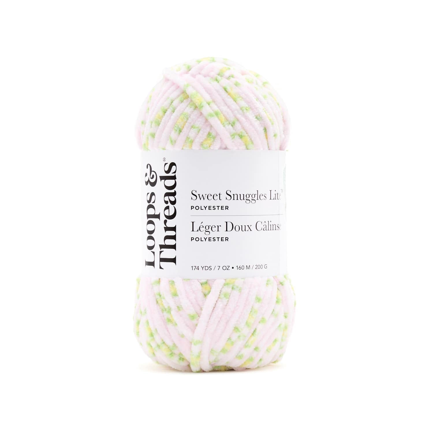Sweet Snuggles Lite Blossom Yarn by Loops & Threads - Yarn for