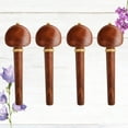 thumbnail image 6 of unbranded 4 Pcs String Cello Accessories Retro Musical Instruments Chocolate, 6 of 8