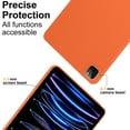 thumbnail image 5 of Allytechgroup iPad Pro 11 Inch M4 Case 2024, Ultra Slim Thin Lightweight Soft Silicone Back Shell Bumper Shockproof Protective Case Cover for Apple iPad Pro 11 Inch M4 2024 5th Gen, Orange, 5 of 9