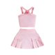 thumbnail image 1 of Odeerbi 9M-5Y Conjunto de Verano Para Niñas Camisola de Algodón Tops Halter Con Falda Conjunto de Dos Piezas Camisola de Flores Sin Mangas Conjunto de Falda, 1 of 7