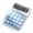 Sky Blue, variant on Solivara 12 Digit Desktop Calculator Large LCD Display With Big Buttons For Home Office Business(Light Green,One Size)
