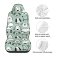 thumbnail image 5 of Sikiie Puppy Car Seat Protector 2 Pack Car Seat Cushion Mat, Car Seat Covers for SUV, Truck, Van, 5 of 7