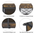 thumbnail image 5 of UniPaws  Slid Door Dog Crate -  Rustic, 5 of 7